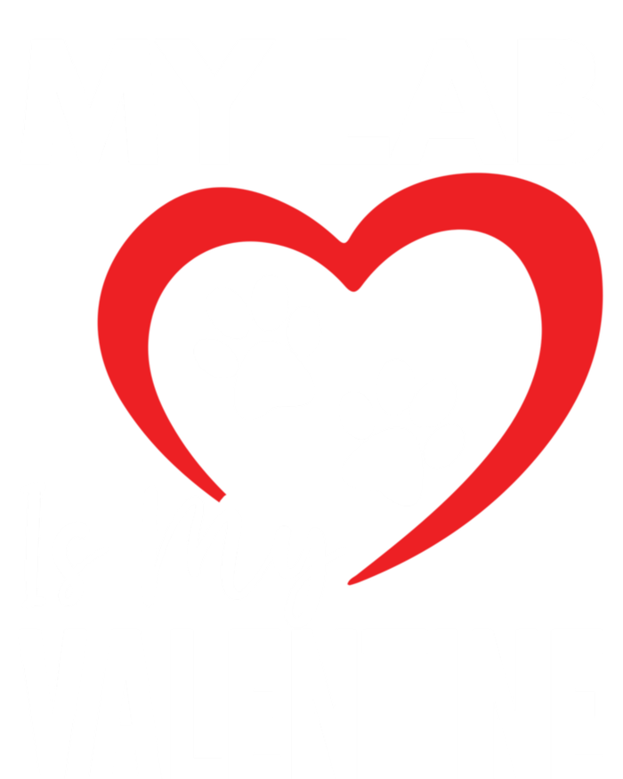 Black Yellow Chocolate Lab Is My Valentine's Day Labrador Gift Toddler Long Sleeve Shirt