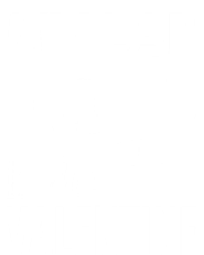 Black Yellow Chocolate Lab Is My Valentine's Day Labrador Cool Gift T-Shirt