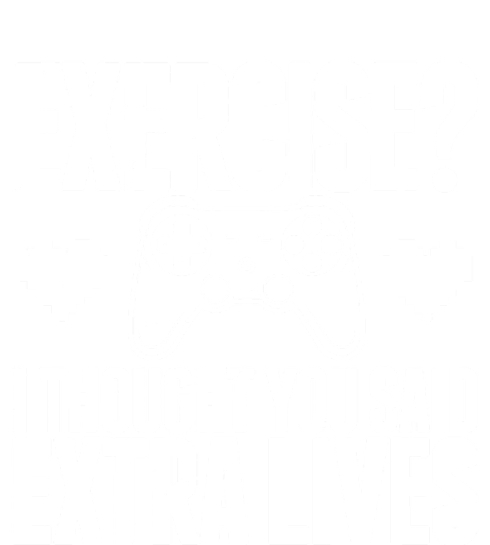 Extra Lives Funny Video Game Controller Retro Gamer Cute Gift T-Shirt