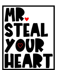 Mr Steal Your Heart Funny Valentines Day T-Shirt