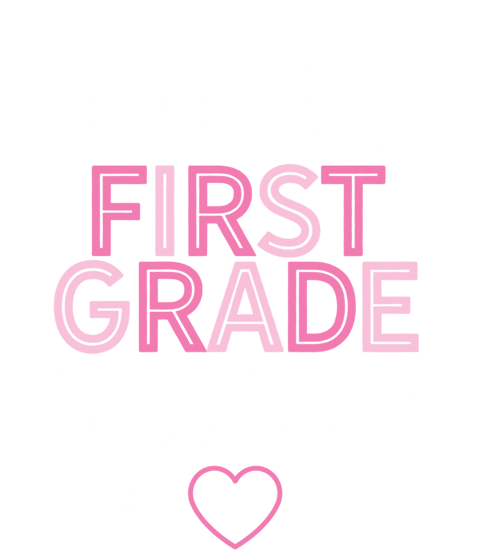 First Grade Teacher Valentines Day Cute Gift Love Sweethearts Gift T-Shirt