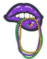 Mardi Gras Lips Queen Carnival Long Sleeve Shirt