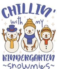 Chillin With My Kindergarten Snowmies Cute Winter Toddler T-Shirt