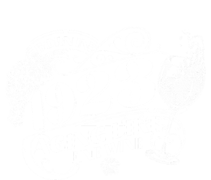 Born In 1923 100th Birthday Aging Like Fine Wine T-Shirt