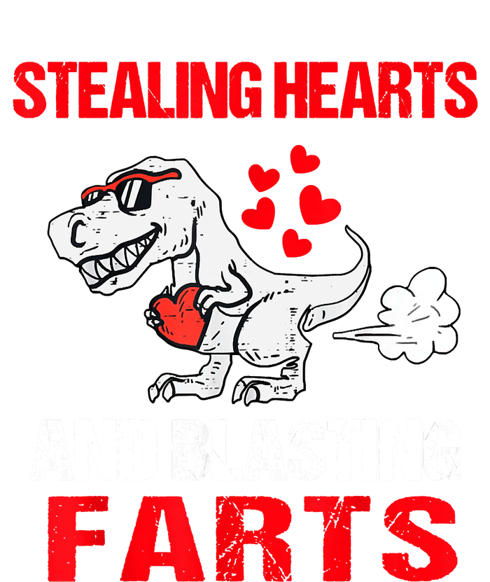 Stealing Hearts And Blasting Farts T Rex T-Shirt