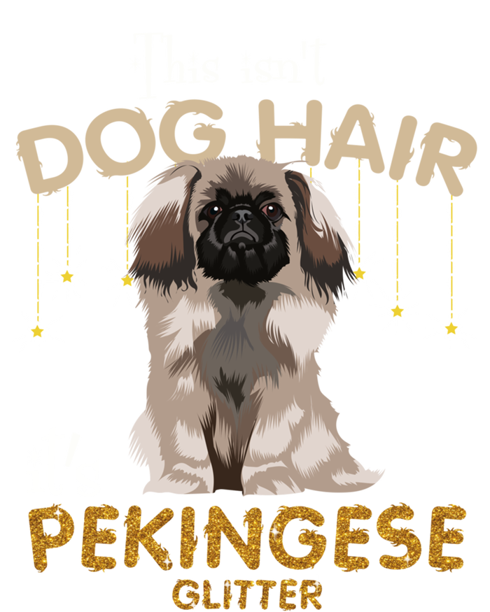 This Isn't Dog Hair It's Pekingese Glitter Gift Valucap Bio-Washed Visor