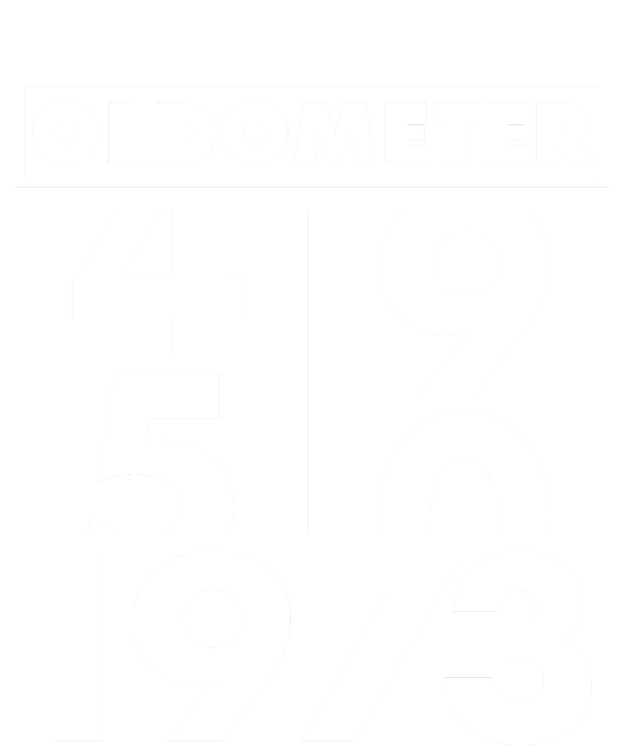 Funny Oldometer Made In 1973 50th Birthday Tall Sweatshirt