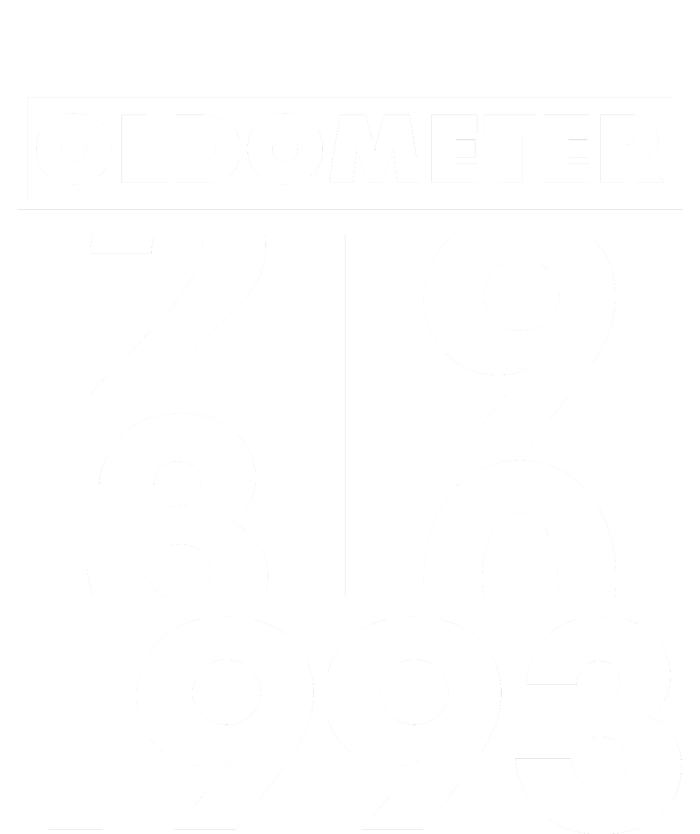 Funny Oldometer Made In 1993 30th Birthday Tie-Dye T-Shirt