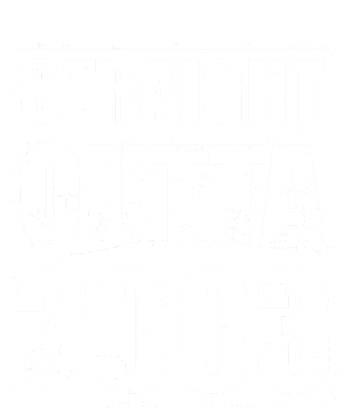 Straight Outta 2003 20th Birthday V-Neck T-Shirt