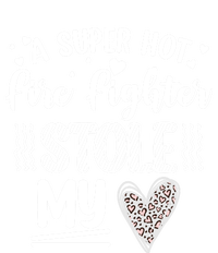 Funny A Super Hot Fire Fighter Stole My Heart Valentines Gift T-Shirt