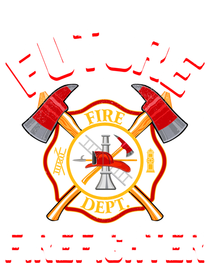 Future Firefighter Funny Firetrucks Fire Rescuer Fire Gift Women's V-Neck T-Shirt