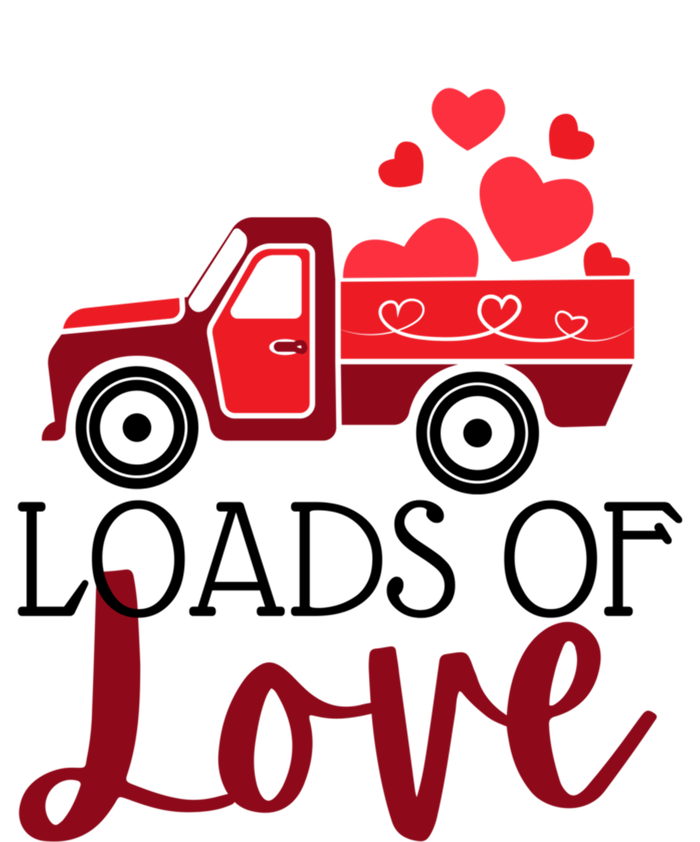 Happy Valentines Day Farm Truck Loads Of Love Gift Toddler T-Shirt