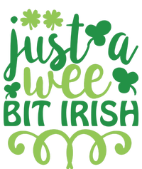 Just A Wee Bit Irish St Pattricks Day Long Sleeve Pajama Set