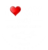 I Love My Wife Gift Valentines Day Gift Funny Fishing Gift Long Sleeve Shirt