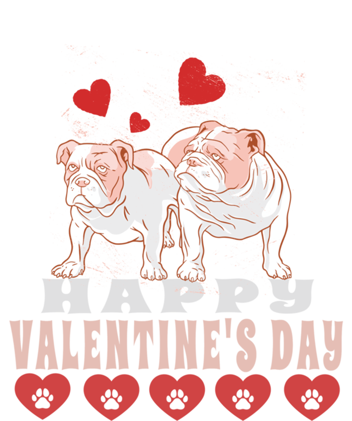 Happy Valentine's Day Love Dog Gift Women's T-Shirt