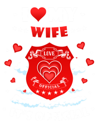 I Love My Wife Gift Funny I Heart My Wife Valentines Gift Tie-Dye Long Sleeve Shirt