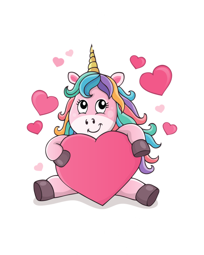 I Steal Hearts Unicorn Lover Valentine's Day Hearts Gift Women's Racerback Tank