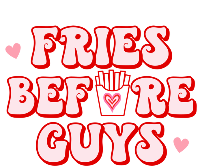 Retro Fries Before Guys French Fires Lover Funny Valentines Meaningful Gift Long Sleeve Shirt