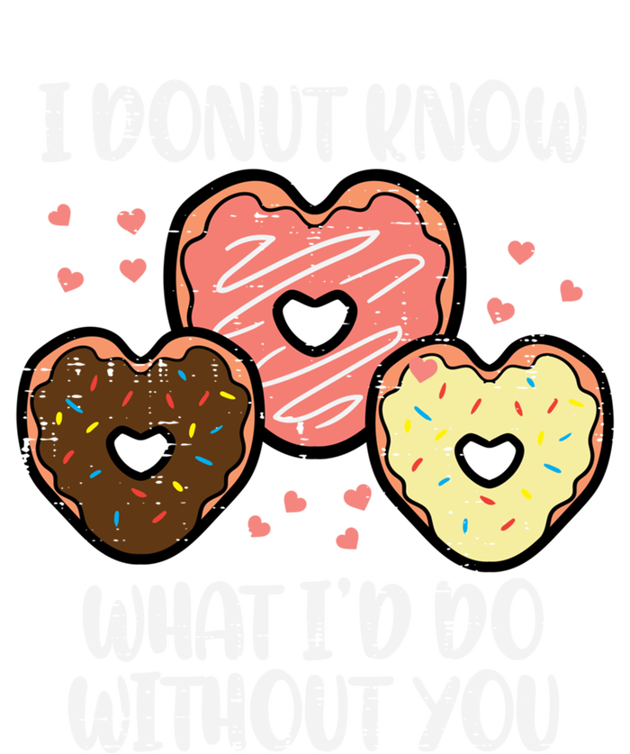 Valentines Day I Donut Know Funny Gift Coaster