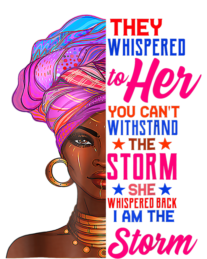 She Whispered Back I Am The Storm Black History Month Sustainable Beanie