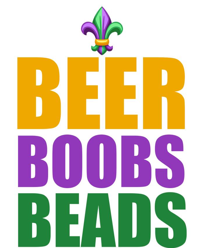 Beer Boobs Beads Mardi Gras Celebration Kids Hoodie