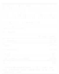 School Music Gift Funny Nutrition Facts Music Teacher Gift Magnet