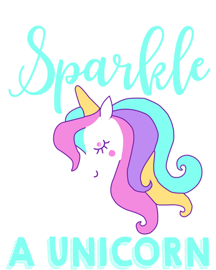 Sparkle Like A Unicorn Gift Ladies Long Sleeve Shirt