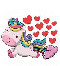 Stealing Hearts And Blasting Farts Valentines Unicorn Gift Full-Length Apron With Pockets