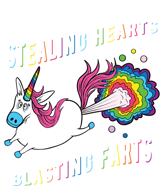 Stealing Hearts And Blasting Farts Unicorn Valentines Gift Toddler T-Shirt