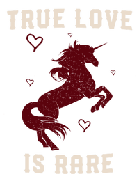 Valentine's Day Unicorn True Love Is Rare Gift T-Shirt