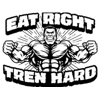 Eat-Right Tren Hard - Anabolic Steroid Gym Bodybuilding 12 oz Stainless Steel Tumbler Cup