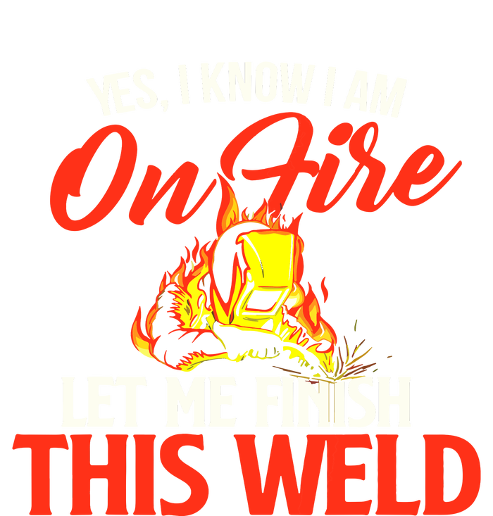 Yes I Know I Am On Fire Metal Worker Welder & Welding Drawstring Bag