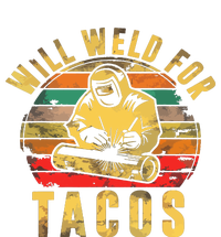 Will Weld For Tacos Welder Gift Funny Welding Costume Weld Coaster