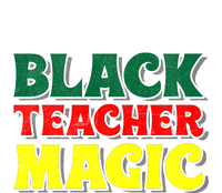 African American Black Teacher Magic For Black History Month Kids Hoodie