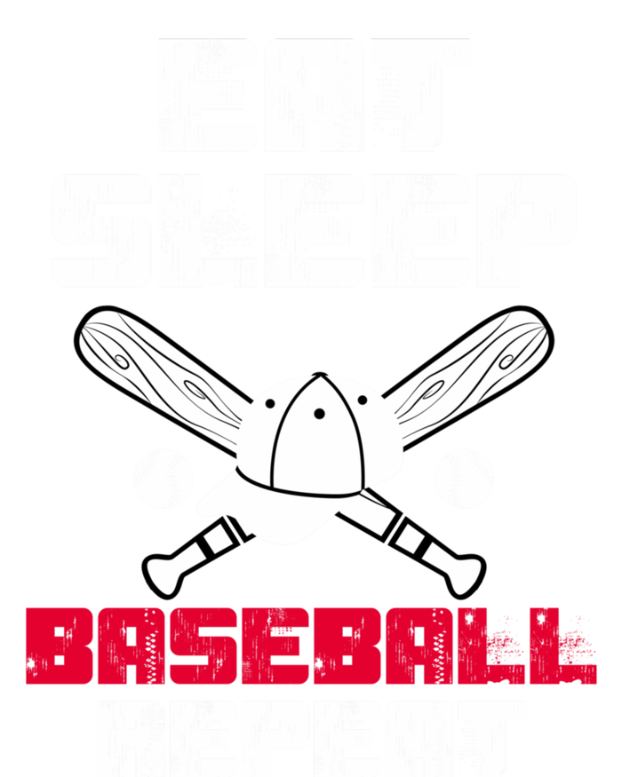 Eat Sleep Baseball Coaches Baseball Players Baseball Lovers Gift Pom Pom 12in Knit Beanie