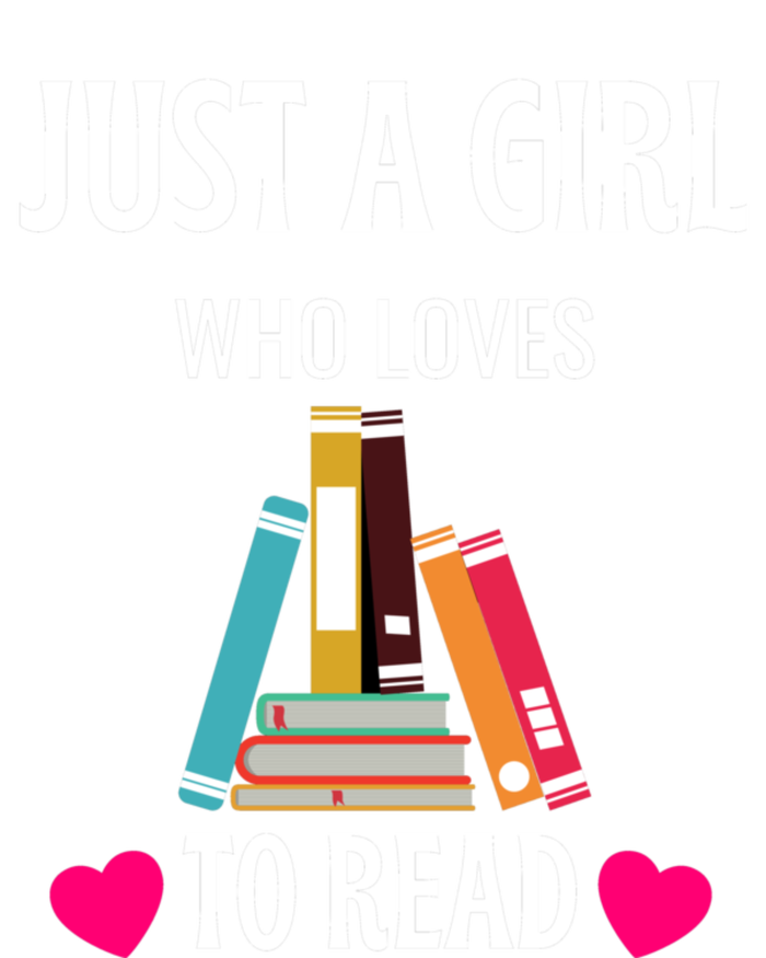 Just A Who Loves To Read Gift Cute Book Worm Gift Women's T-Shirt