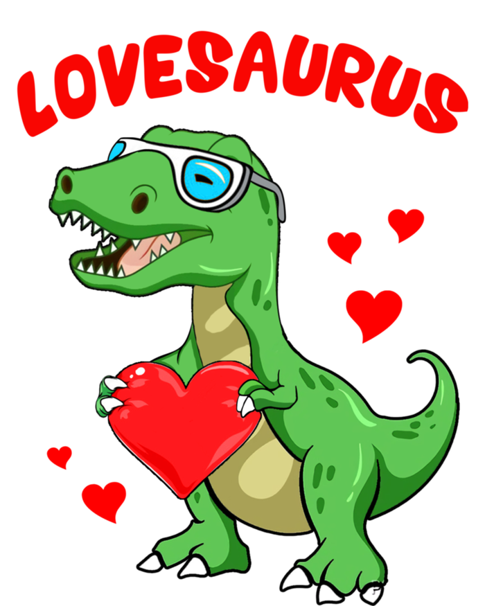 Love Saurus Cute Dinosaur Heart Valentine Gift Tall Sweatshirt