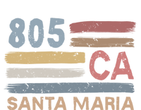 Retro Santa Maria Area Code 805 Residents State California Gift Toddler Sweatshirt