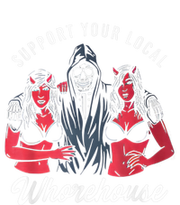 Support Your Local Whorehouse Funny Cooling Performance Crew T-Shirt