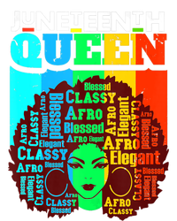 Juneteenth Black Queen Afro Melanin Girl Magic Women Girl T-Shirt