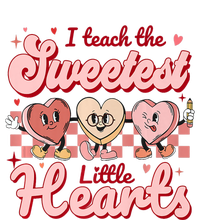 I Teach The Sweetest Hearts Retro Teacher Valentines Day T-Shirt