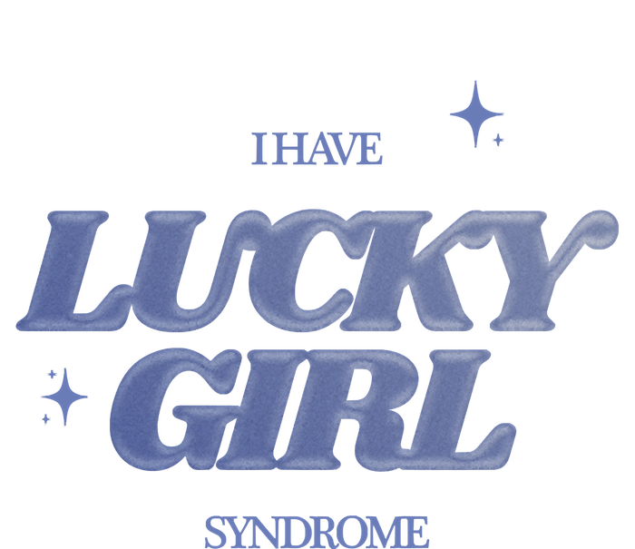 Lucky Girl Syndrome 777 Angel Number Manifestation T-Shirt