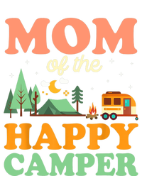 Mom Of The Happy Camper Wo 1st Bday Camping Trip Full Zip Hoodie