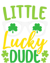 Little Lucky Dude St. Patrick's, Sunglasses With Shamrock Hooded Wearable Blanket