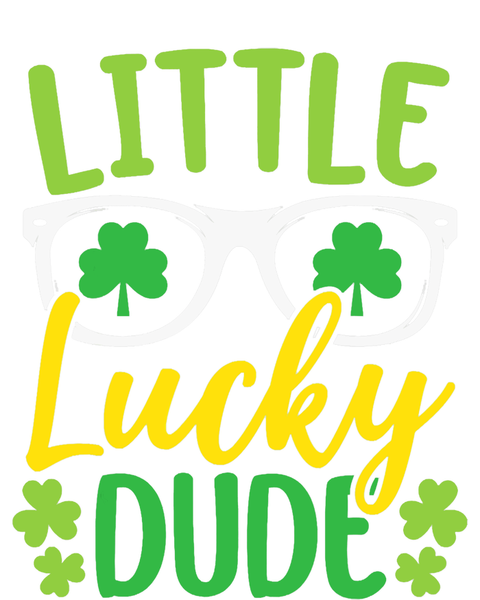 Little Lucky Dude St. Patrick's, Sunglasses With Shamrock Hooded Wearable Blanket