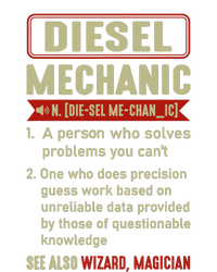 Diesel Mechanic Funny Sayings Car Diesel For Dad Auto Garage Flexfit Unipanel Trucker Cap