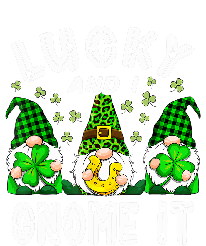 Lucky And I Gnome It Lucky Shamrock St Patrick's Day Squad T-Shirt