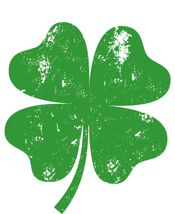 St Patricks Day Distressed Four Leaf Clover Shamrock Irish Premium T-Shirt