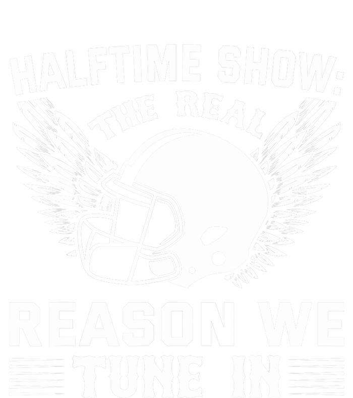 Halftime show: the real reason we tune in. Funny football Kids Hoodie