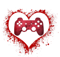 Gamer Heart Valentines Day Video Games Boy Kids T-Shirt